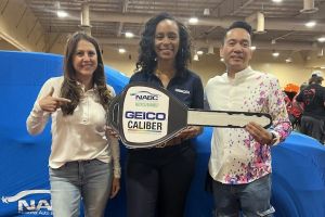 Veteran Receives NABC Recycled Ride at Las Vegas Charity Car Show