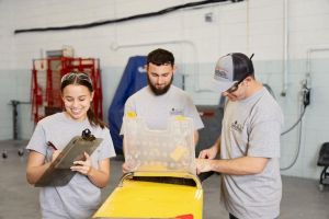 Sandhills Community College Launches Innovative Collision Engineering Program with Baby Steps