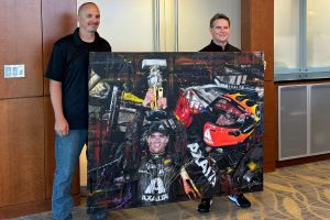 Troy-Buck-Jeff-Gordon-painting-cystic-fibrosis-research