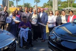 NABC Recycled Rides Donates Cars to Miami Families in Need