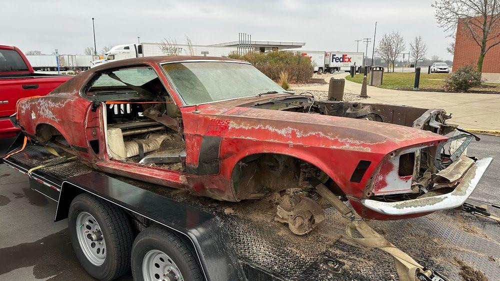 1970 Ford Mustang Boss 302 found