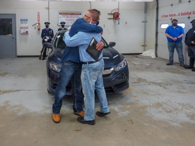 Local Body Shop Gives Away Car to Great Falls, MT, Veteran in Need